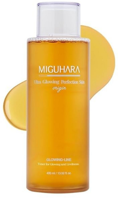 MIGUHARA (미구하라) 울트라 그로우잉 퍼펙션 스킨 오리진 400ml | 수분으로 채우는 대용량 스킨케어