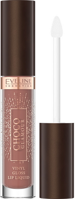 [공식수입] 에블린 비닐글로 립 리퀴드 (글로스+립스틱), 1개, 4.5ml, 01 루비 초콜렛