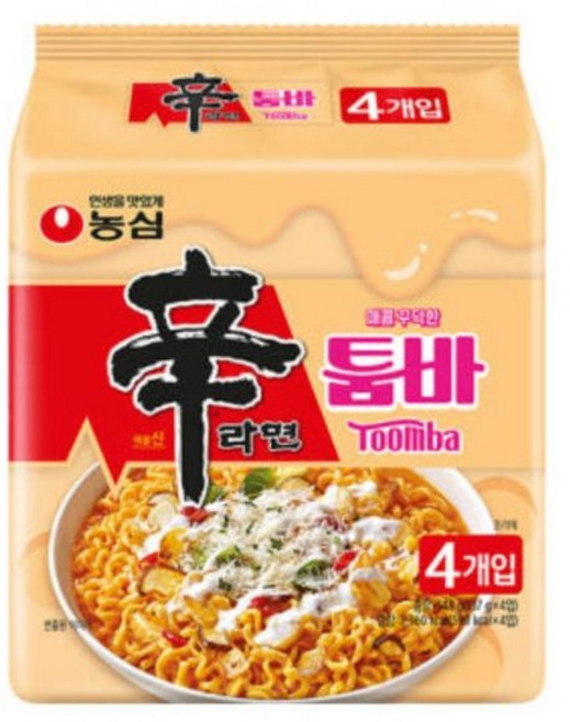 농심 신라면 툼바 4봉지, 7개