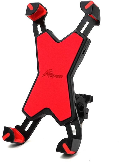 ACEPEED 자전거 핸드폰 휴대폰 거치대 용품 레드, 본상품선택, 1개