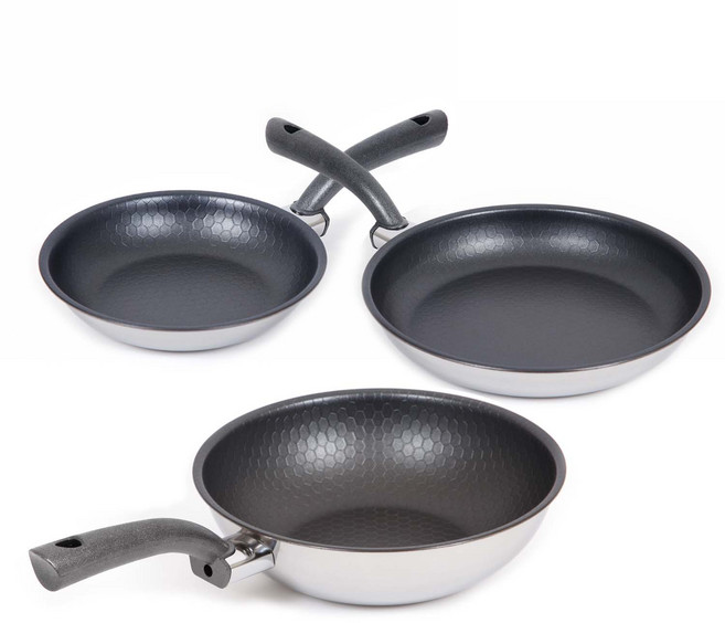 [알텐바흐] 엑스클립스 통5중 퍼펙트 3종세트 (F22+F28+W28), 프라이팬22cm+프라이팬28cm+웍팬28cm, 1세트