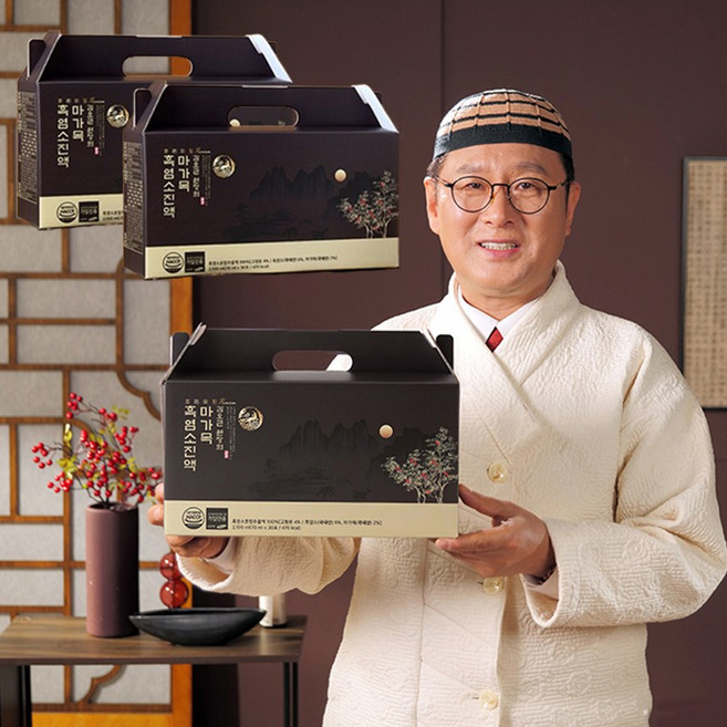 TV홈쇼핑 김오곤 원장의 프리미엄 마가목흑염소 진액 30포 2박스, 60개, 70ml