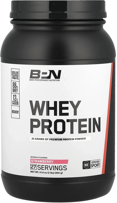 새해 건강을 선물하세요 BPN 유청 단백질 딸기 맛 902g(2lb) 특별관리진행, BPN 유청 단백질 딸기 맛 902g2lb, 1개 - 쿠팡