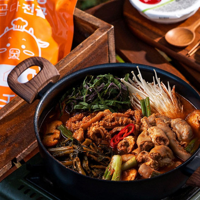 집에서먹자 곱이고운 시래기 곱창전골, 1kg, 5개