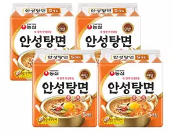 안성탕면 125Gx5입농심 BOX (8)