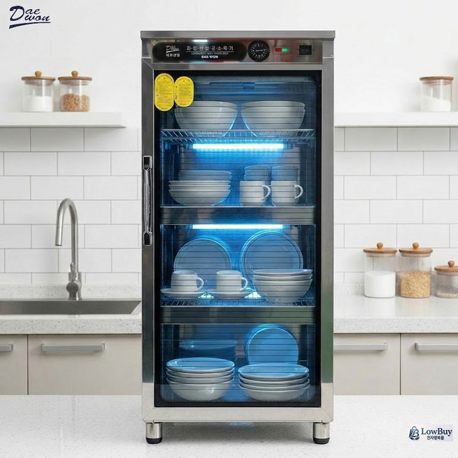 대원산업 업소용 자외선 UV 식기 컵 살균 건조기 소독기, 6.DW-103 살균+건조 컵120개용