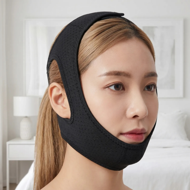 오늘도 꿀잠 수면 턱밴드 입벌림 방지 입마개 수면밴드, 1개