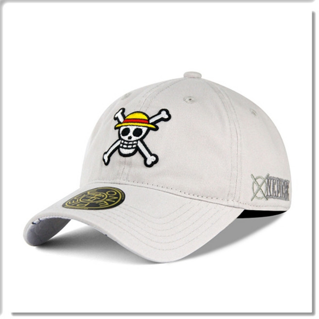 ANGEL NEW ERA ONE PIECE 航海王 魯夫 米白色 軟板水洗老帽 東映授權