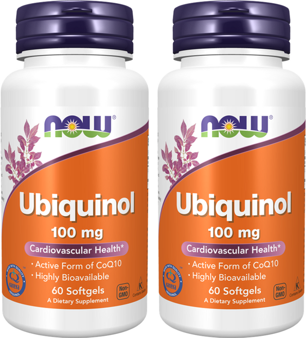 나우푸드 유비퀴놀 100mg 소프트젤, 2개, 60정