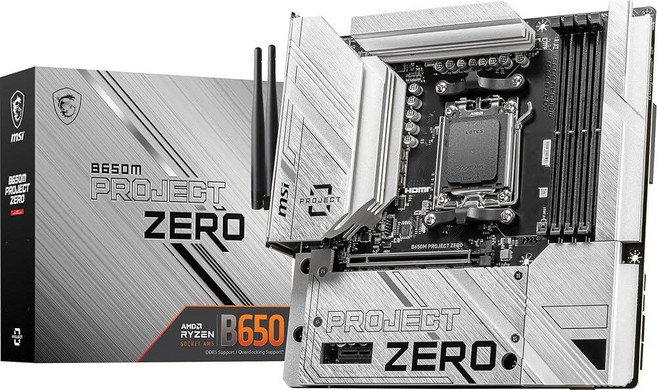 MSI MPG B650I 엣지 Wi-Fi 게이밍 마더보드 (AMD Ryzen 9000 8000 7000 시리즈 프로세서 AM5 DDR5 PCIe 4.0 M.2 SATA