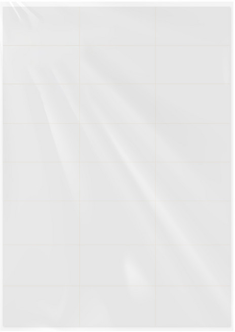 MoNo726 라벨지 스티커 A4 전지라벨 무광 100매 세트 29IHRG331, 1팩, 24칸