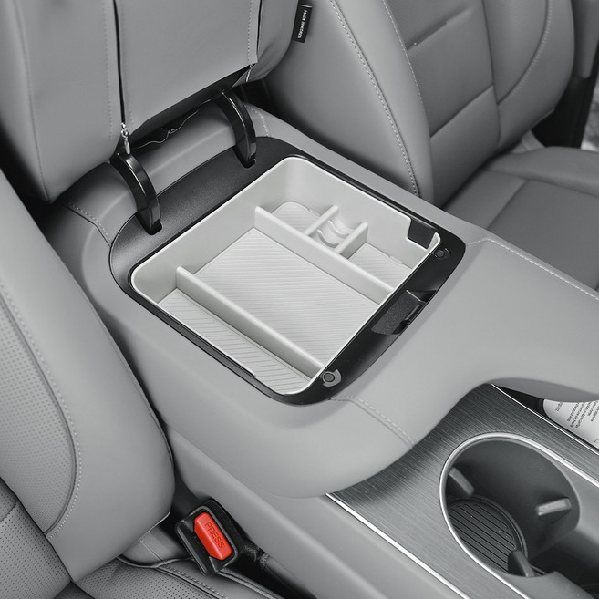 유투카 호환 디올뉴 팰리세이드 LX3 몰딩 콘솔트레이 악세사리 용품, 디올뉴 팰리세이드 풀체인지-(9인승), 상단-그레이