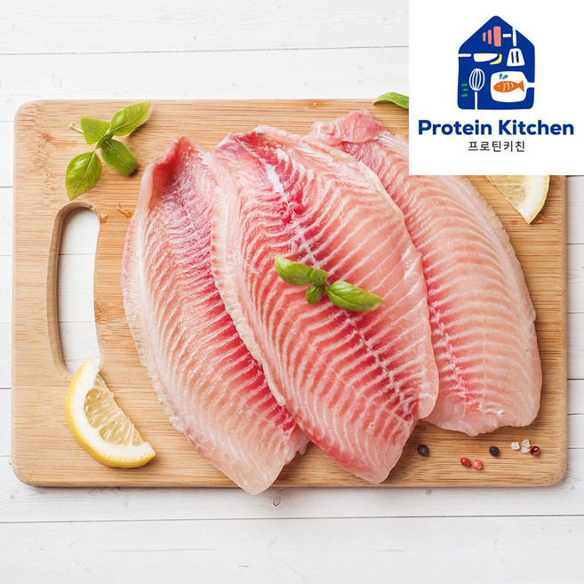 프로틴키친 씨웰틸라피아 고단백질 대회식단 큰사이즈, 251g, 20개