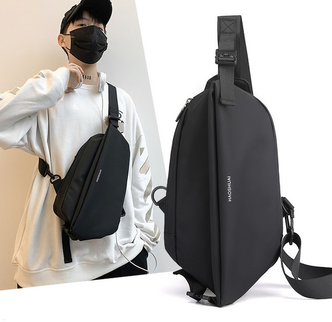 다온모아 남자 슬링백 크로스백 소형 보조가방