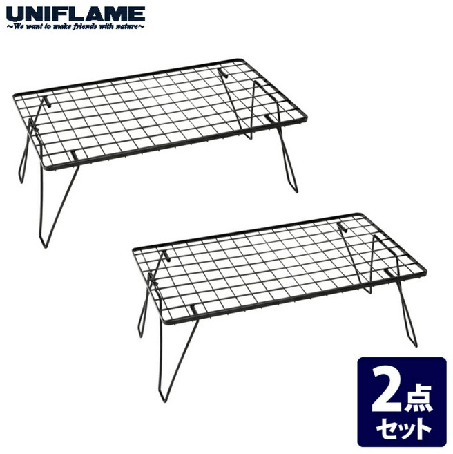 UNIFLAME 유니프레임 필드 랙 2개 캠핑테이블 캠핑선반