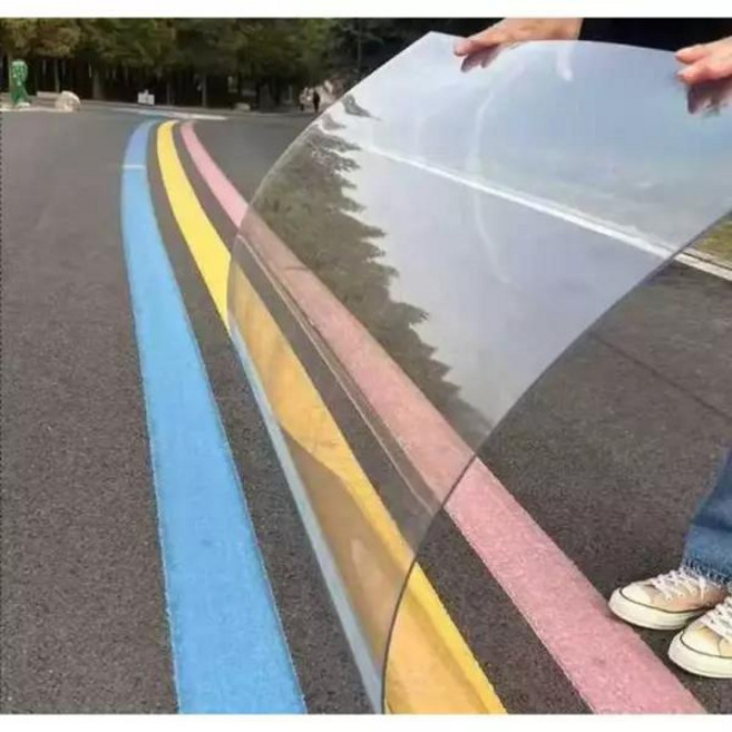 플라스틱 빗물받이 투명 판넬 지붕 처마 물받이, 1mm 세로 1m 길이 1m