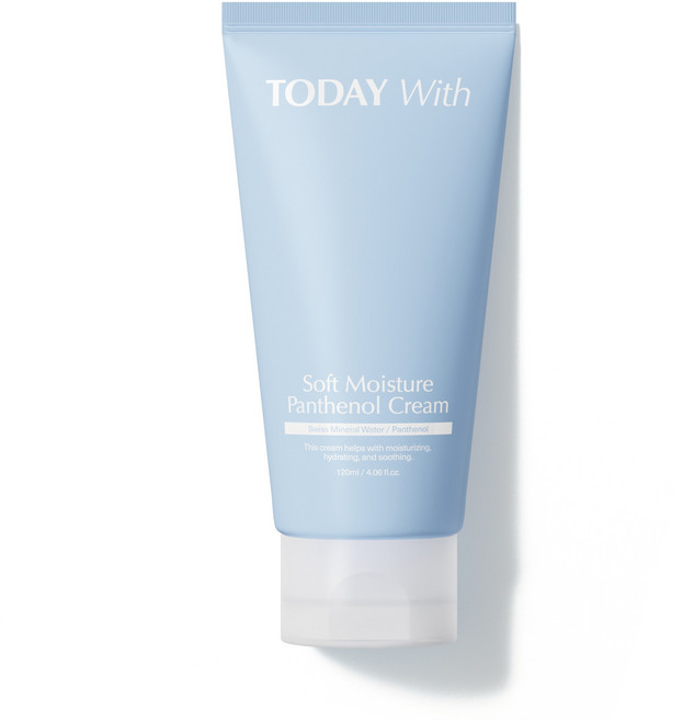 투데이위드 소프트 모이스쳐 판테놀 10% 속보습 수분크림, 1개, 120ml