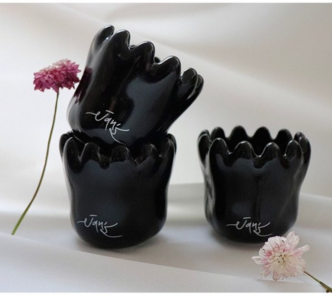 블랙튤립잔스 괄사 두피마사지, 1개, 블랙