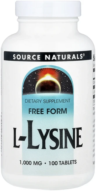 프리미엄상품 Source Naturals l-라이신 1000mg 100정 끝내주게잘나가는상품, 1 - 쿠팡