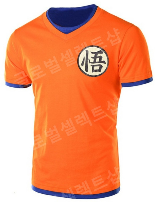 손오공 티셔츠 졸업사진 졸사 축제 코스튬 코스프레 옷 할로윈