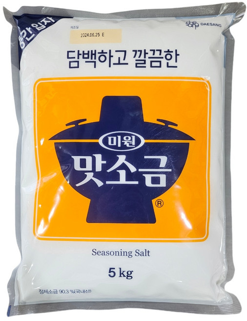 (FO)대상_맛소금 5kg / 106578, 5g, 1개