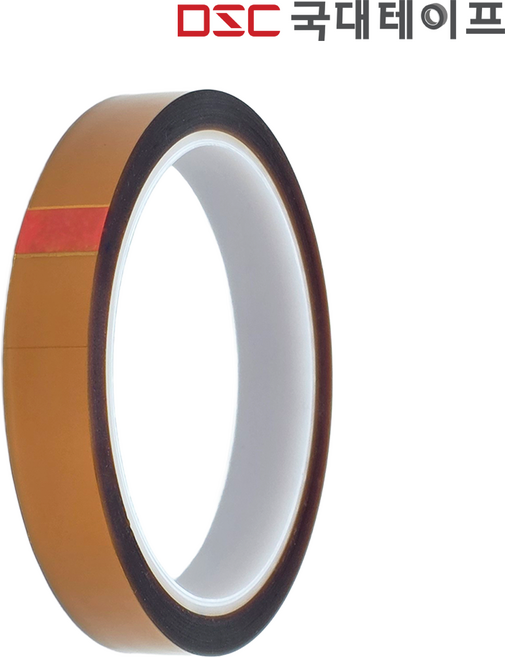 NOV- 캡톤테이프 15mm 내열테이프 고열테이프, 1개