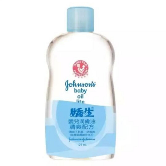 嬌生Lite嬰兒油, 1個, Lite嬰兒油 125cc (清爽), 125ml