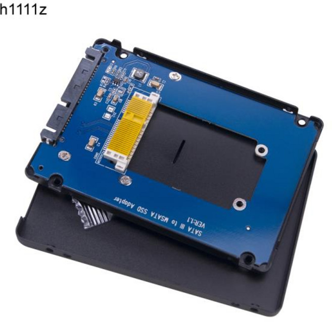 MSATA to SATA 3.0 SSD 인클로저 알루미늄 케이스 mSATA 외장 박스 2.5 인치 6Gbps 어댑터 M-SATA SSD용