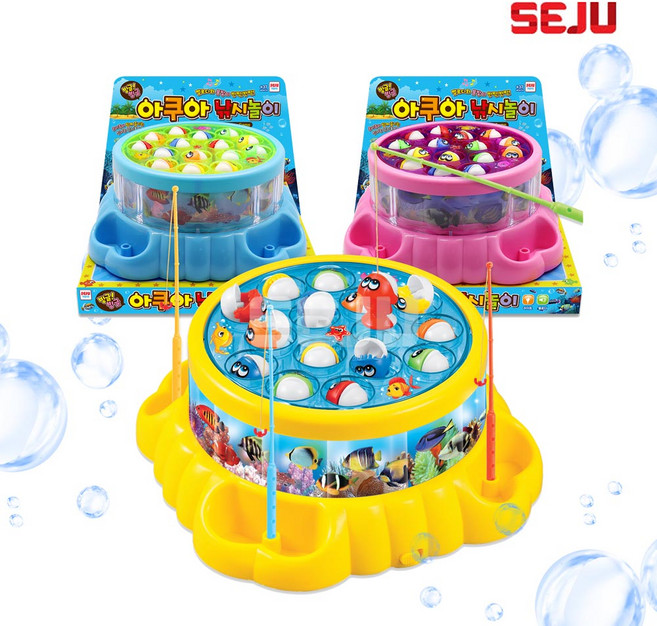 세주토이 빙글빙글 아쿠아 낚시놀이, 랜덤발송, 1개