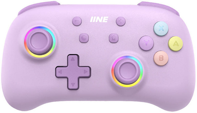 이이네 닌텐도 스위치2 캔디팝 무선 프로 컨트롤러 스위치1 스위치2 PC 안드로이드 호환 게임패드, 1개, 퍼플