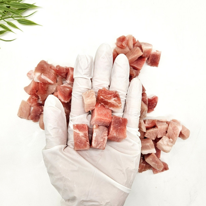 국내산 후지 뒷다리살 짜장고기 카레고기 도매, 1개, 3kg