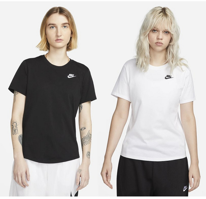 나이키 스포츠웨어 클럽 에센셜 여성 티셔츠 DX7903