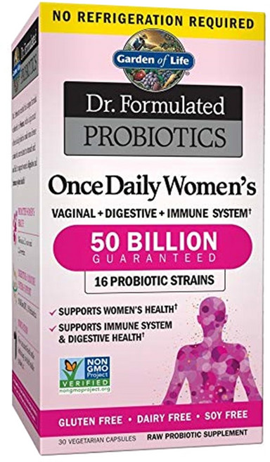 Garden of Life 女性專用益生菌膠囊, 30顆, 1罐