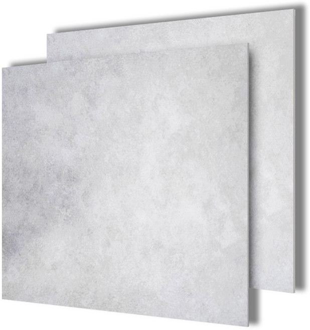 Fowod 붙이는 데코타일 접착식 정사각 장판 셀프시공 457X457mm 두께1.8mm, 접착식바닥B03, 12개