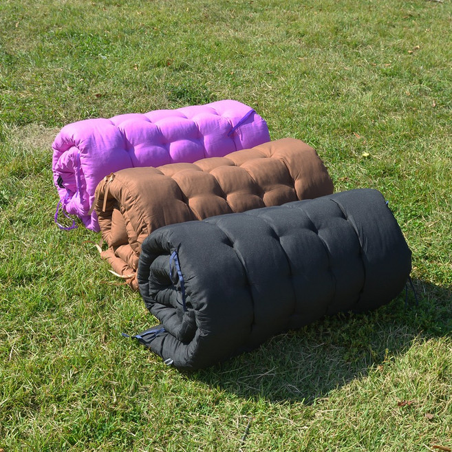 일루오슈 캠핑 야전침대 쿠션, 브라운