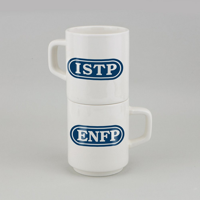 디자인아지트 기성 타워머그MBTI 선물 머그컵, 1개, 06_ISTP