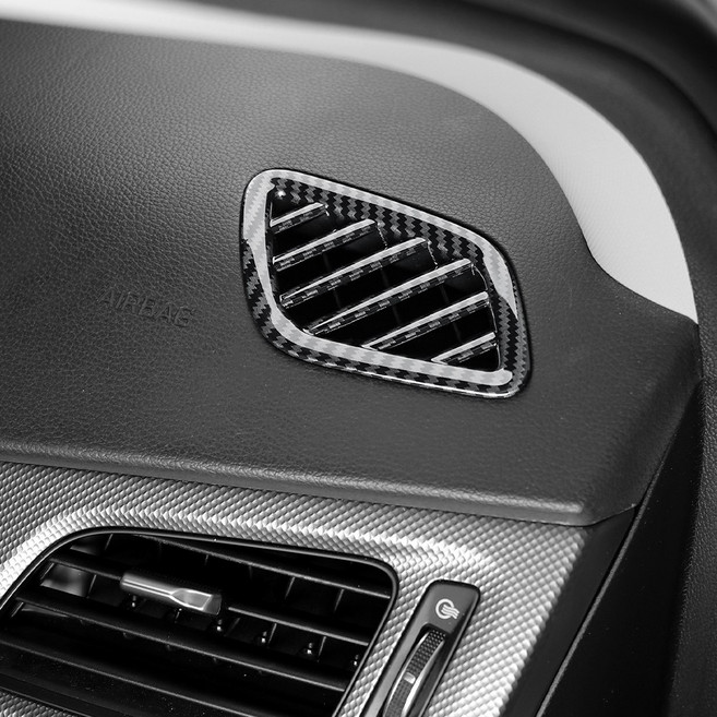 카스타 호환 LF 쏘나타 뉴라이즈 용품 대쉬보드 상단 송풍구 커버, LF 쏘나타 용, 기타, (유광카본) 대쉬보드 상단 송풍구 커버 2P