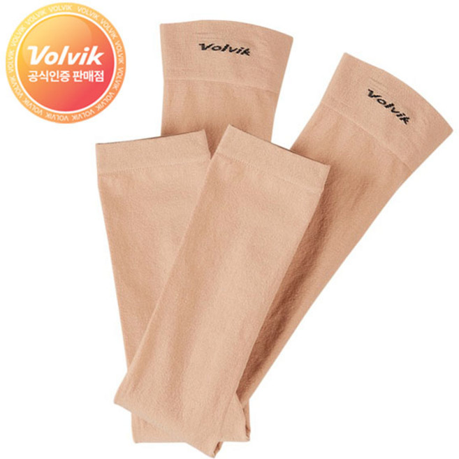 볼빅 2025 여성용 스킨컬러 냉감 팔토시 자외선차단 보정효과 스타킹 쿨토시, 스킨, 1세트