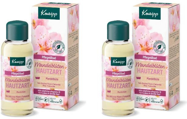 Kneipp 크나이프 너리싱 오일 배스 아몬드 블로썸 100ml 2팩