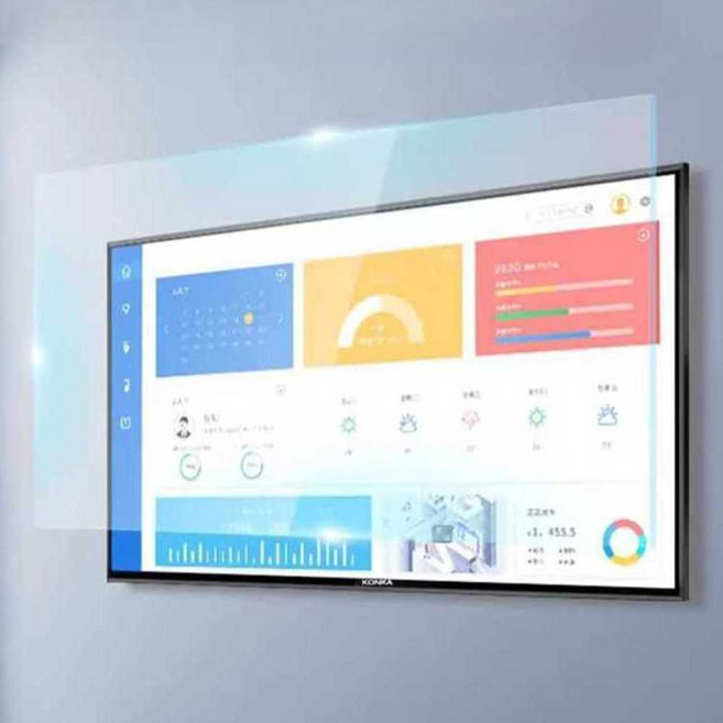 100인치 TV 풀스크린 작동 미러링 회의용 LED 초대형, 150인치 / 벽걸이 브래킷 포함