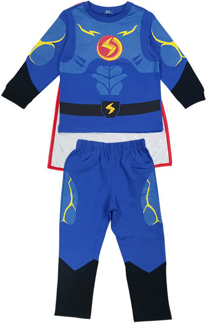 [행복한백화점][토토헤로스]봄가을 번개맨커스튬상하 (망토세트) M1752150011