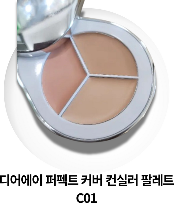 디어에이 퍼펙트 커버 컨실러, C01, 1개