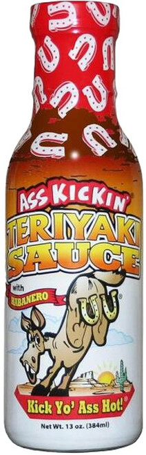 하바네로를 곁들인 매운 테리야키 소스 u2013 13온스. 고메 치킨 핫 마리네이드 프라이 스테이크 스터 퍼펙트 또는, 1개, 13ml