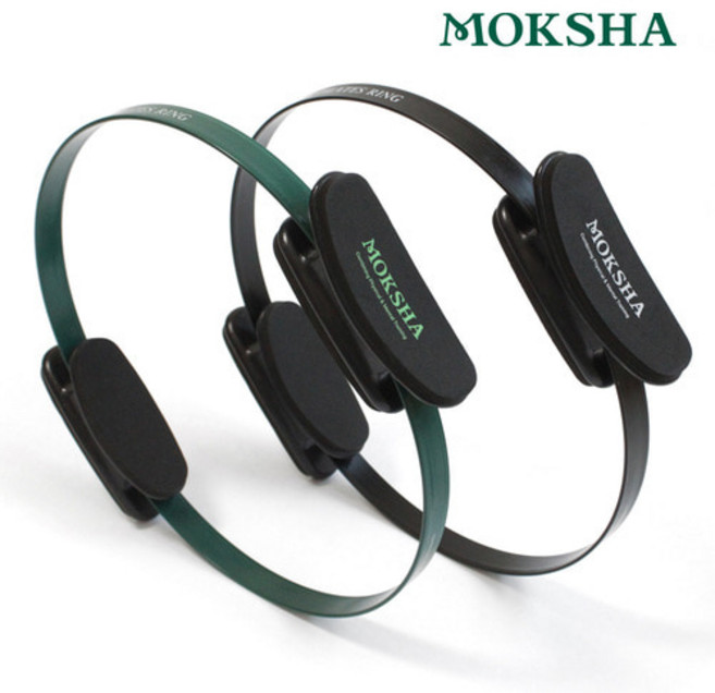 모크샤 필라테스 링/ 대만산 매직써클링, 블랙, 1개