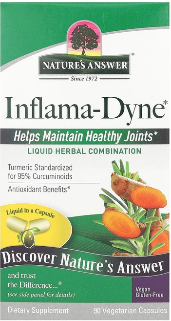 몸관리하세요 겨울입니다 Nature's Answer Inflama-Dyne 베지 캡슐 90정 특별관리진행, NaturesAnswerInflamaDyne베지캡슐90, 1개 - 쿠팡