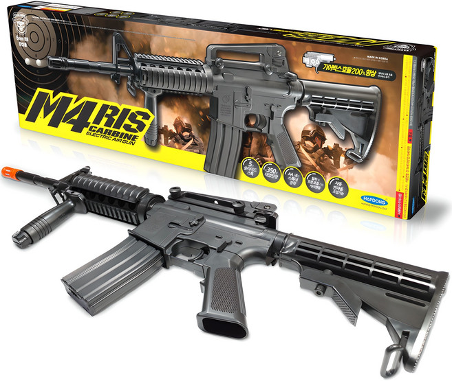 합동 M4RIS 비비탄총 에어소프트 전동건, M4 RIS 단품, 1개