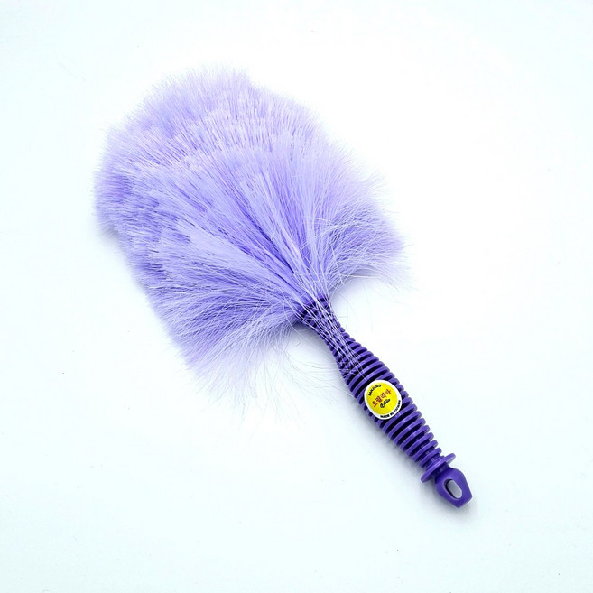 오필리아 먼지털이개(중) 더스터 먼지제거 정전지 먼지털이 차량용 총채, 퍼플, 2개