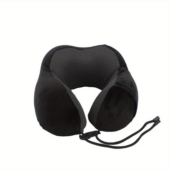 카보 EVOLUTION S3 여행 블랙 목베개 휴대용 제트, 블랙 낙타베개 수납