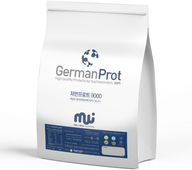 독일 포대유청 저먼프로트9000 GermanProt WPI, 1개, 2kg