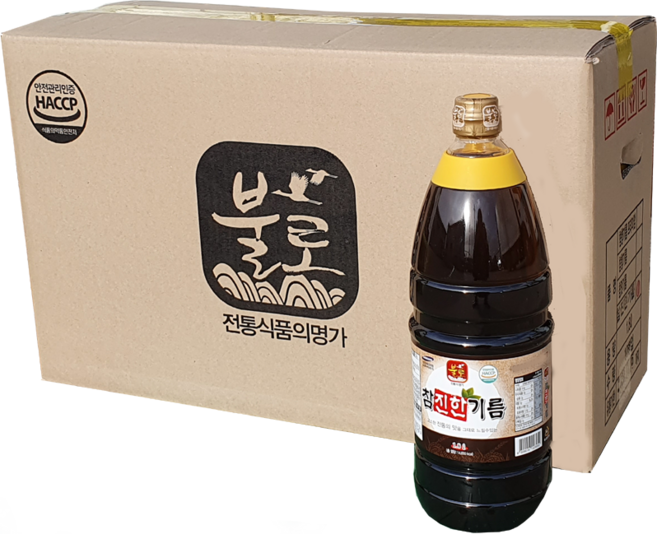 불로 참진한기름 고소한 맛기름 향미유 1.8L 10개(1박스), 18L, 1박스